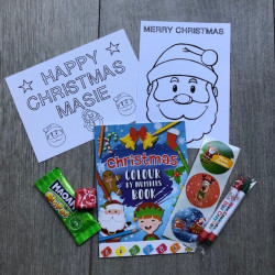 Christmas Activity Pack, Personalised, Stocking fillers