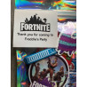 Fortnite party Bags, pre filled party favours, personalised.