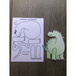 Dinosaur party Bags, pre filled party favours, personalised.