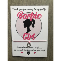 Barbie Party Bag fillers, Wish Bracelet