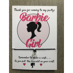 Barbie Party Bag fillers, Wish Bracelet
