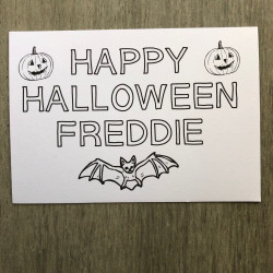 Halloween Activity Pack, Personalised,  Trick or Treat