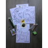 Dinosaur party Bags, pre filled party favours, personalised.