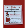 Elf arrival/Goodbye Wish Bracelets, gift from your elf.