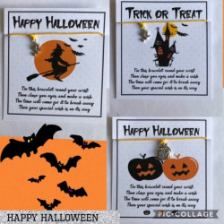 Halloween Wish Bracelets
